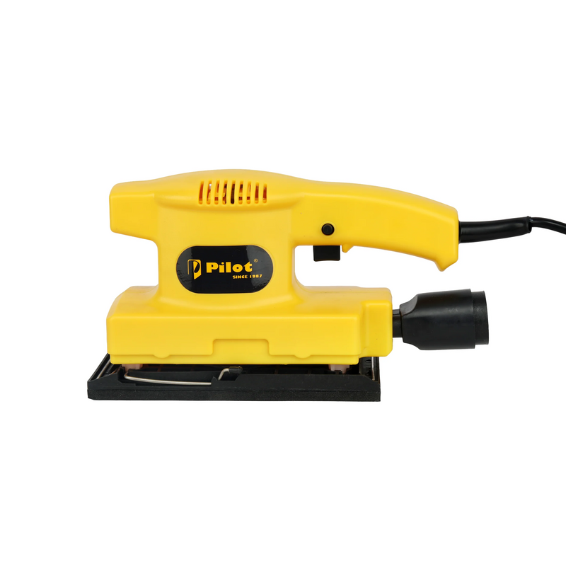 Pilot Electric Sander 150W, 10000 RPM Orbital Finishing Sander for Wood, Furniture & DIY