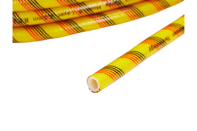 Pilot 8.5MM 5 Layer High Pressure Spray Hose 100M with 1/2" Nipple | 240Bar Heavy Duty Agricultural & Industrial Hose Pipe