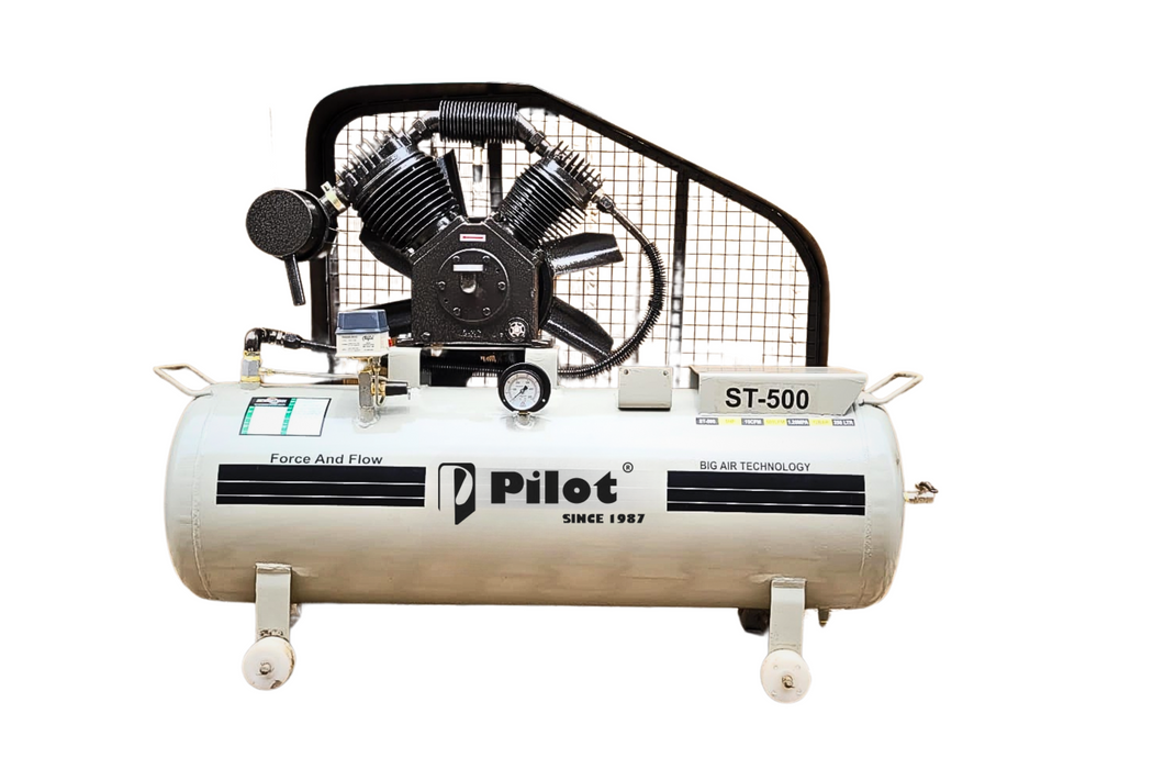 Belt Driven Air Compressor 220L 7.5HP without Motor