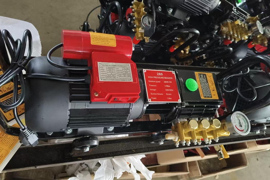 Electric high pressure washer