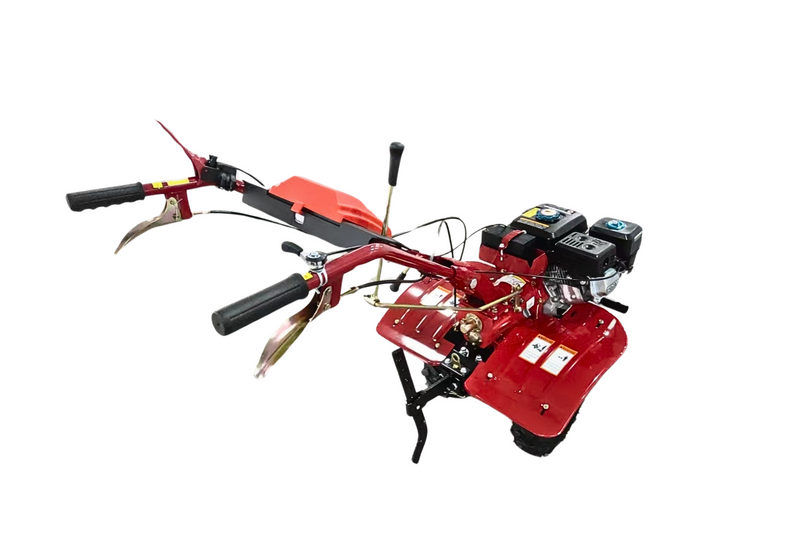 PILOT 7HP Power Tiller | 4-Stroke Petrol Engine | Gear Drive with 2 Forward & 1 Reverse Gear | Adjustable 80–100 cm Tilling Width | 15–25 cm Tilling Depth | 24–32 Blades | Recoil Start