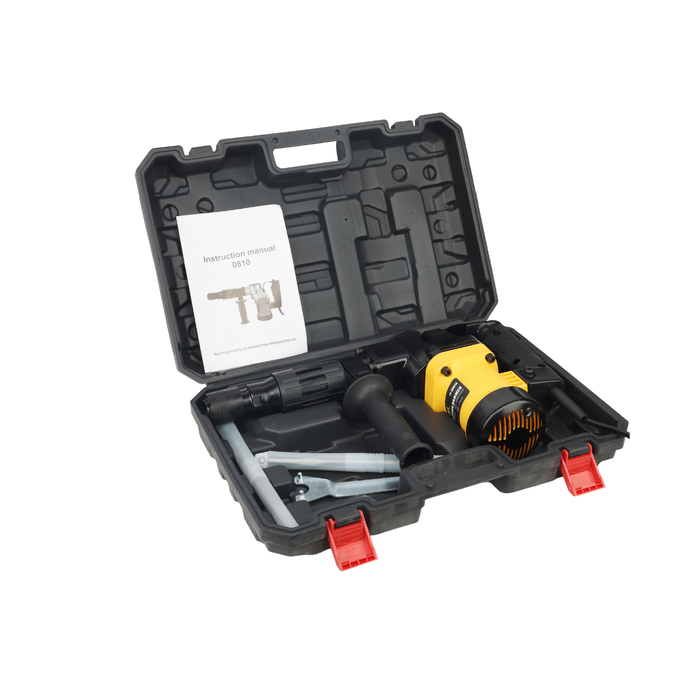 Pilot 1300W 5KG Demolition Hammer | 10J Heavy-Duty Electric Concrete Breaker Machine for Construction, Masonry & Renovation