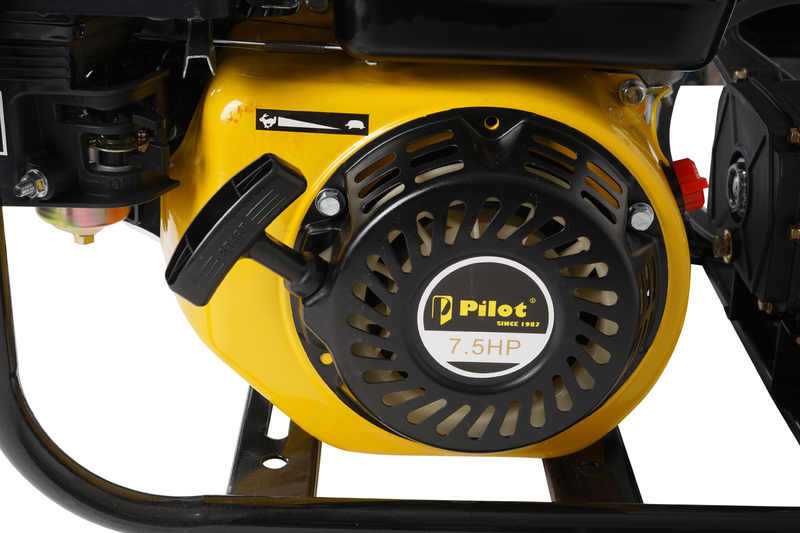 Pilot Agriculture Water Pump Set 7.5HP 3 Inch Petrol Engine | 4 Stroke High Pressure Irrigation Pump | 1000-1200 liters/min | 60m High Head | RPM 3600 | For Irrigation Agriculture Farming