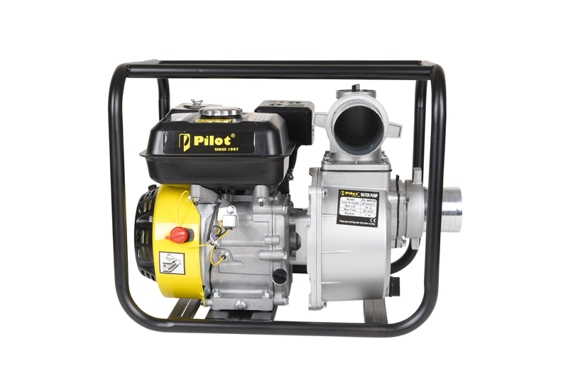 Pilot Agriculture Water Pump Set 7.5HP 3 Inch Petrol Engine | 4 Stroke High Pressure Irrigation Pump | 1000-1200 liters/min | 60m High Head | RPM 3600 | For Irrigation Agriculture Farming