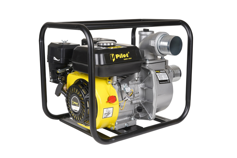 Pilot Agriculture Water Pump Set 7.5HP 3 Inch Petrol Engine | 4 Stroke High Pressure Irrigation Pump | 1000-1200 liters/min | 60m High Head | RPM 3600 | For Irrigation Agriculture Farming