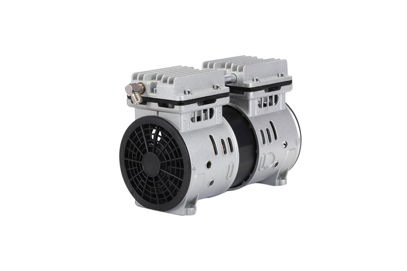 Pilot Oil-Free Silent Air Compressor Head | 750W Motor | 8 Bar (115 PSI) | 70L/Min Air Displacement | Low Noise Air Compressor for Medical, Dental & Airbrush Applications