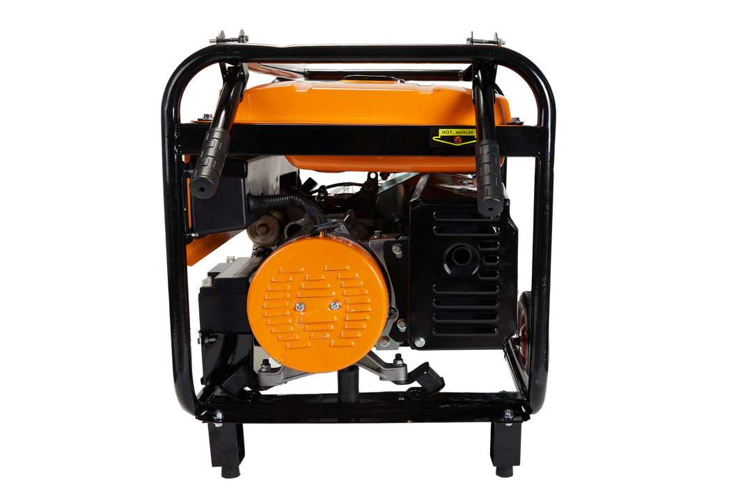 Generator 5.5KW Self Start Inbuilt Battery Wheels & Handles